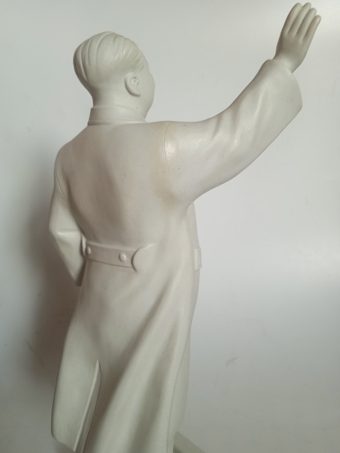 古玩陶瓷文革偉人白瓷塑像拍賣，當前價格1888元