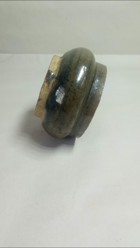 古玩陶瓷清代~磁州窯黑褐釉洗拍賣,當前價格588元