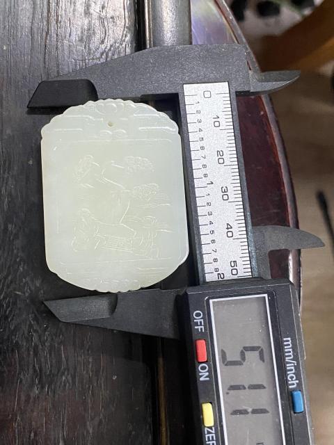 古玩玉器玉牌子拍賣，當前價格2300元