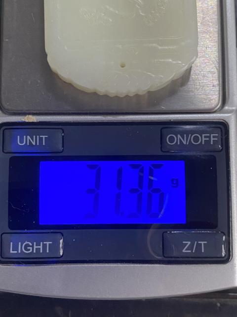 古玩玉器玉牌子拍賣，當前價格2300元