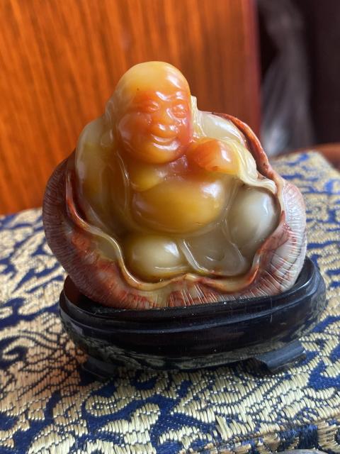 古玩雜項壽山芙蓉石擺件拍賣,當前價格1200元