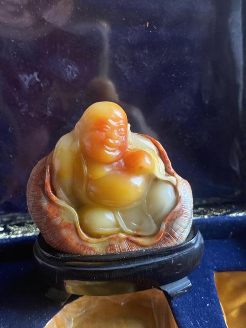 古玩雜項壽山芙蓉石擺件拍賣,當前價格1200元