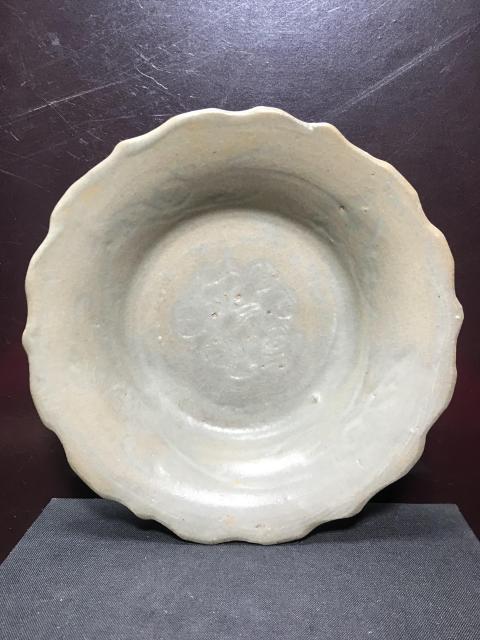 古玩陶瓷元代.龍泉窯劃花洗拍賣，當前價格1880元