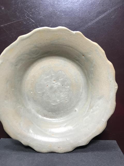 古玩陶瓷元代.龍泉窯劃花洗拍賣，當前價格1880元