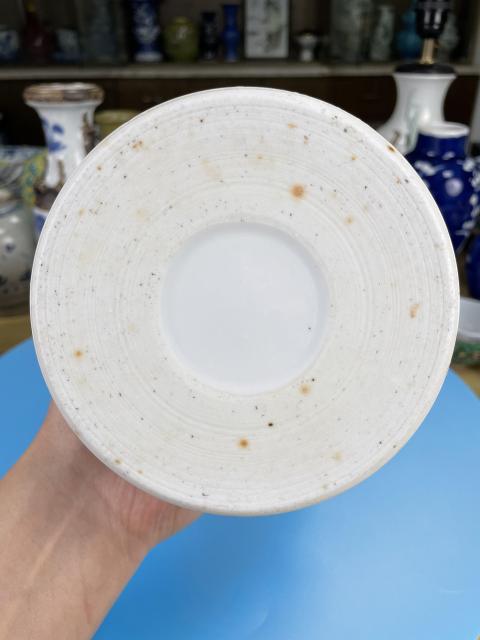 古玩陶瓷民國 極品粉彩鵲橋相會圖帽筒拍賣,當前價格3700元