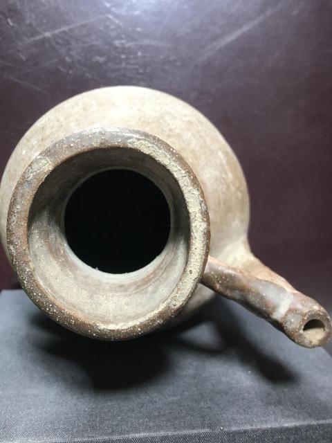 古玩陶瓷宋代醬釉壺拍賣，當(dāng)前價(jià)格1888元