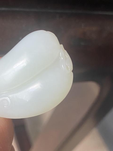 古玩玉器小年份玉瓜果拍賣,當前價格7700元