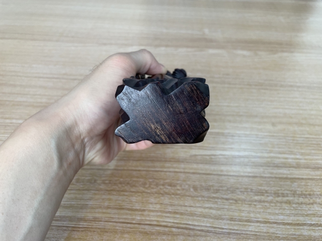 古玩雜項紅木雕壽星擺件拍賣,當前價格6500元