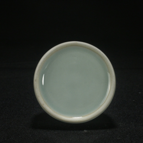 古玩陶瓷粉青釉搖鈴瓶拍賣,當前價格2000元