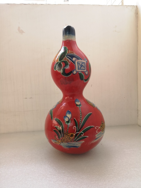 古玩雜項掛彩葫蘆拍賣,當前價格850元