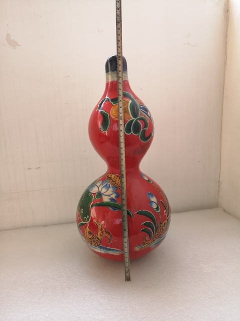 古玩雜項掛彩葫蘆拍賣,當前價格850元