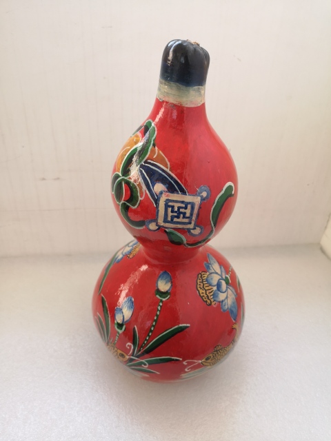 古玩雜項掛彩葫蘆拍賣,當前價格850元