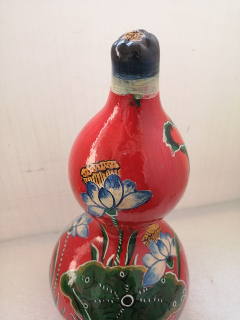 古玩雜項掛彩葫蘆拍賣,當前價格850元