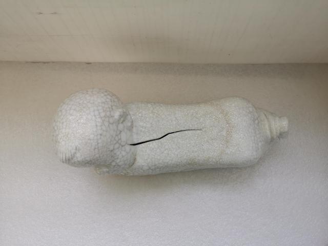 古玩陶瓷當代哥釉孩兒枕拍賣,當前價格298元