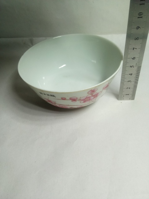 古玩陶瓷?民國?花鳥粉彩梅開五福拍賣,當前價格388元