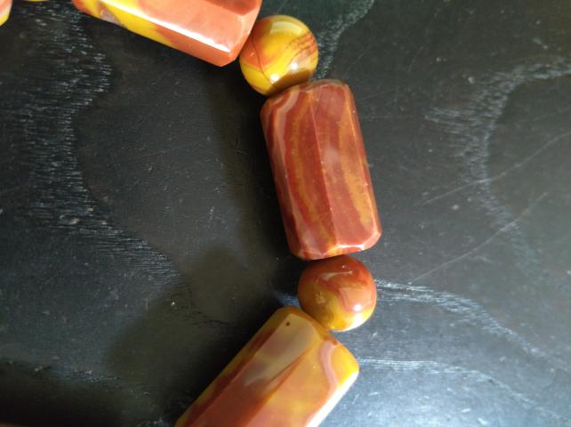 古玩雜項戰國紅瑪瑙手串拍賣，當前價格700元