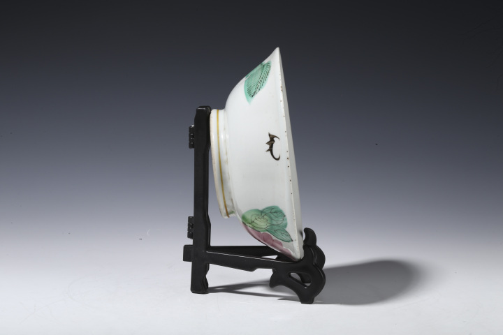 古玩陶瓷民國(guó)?粉彩大吉碗（一對(duì)）拍賣，當(dāng)前價(jià)格750元