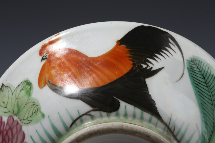 古玩陶瓷民國(guó)?粉彩大吉碗（一對(duì)）拍賣，當(dāng)前價(jià)格750元