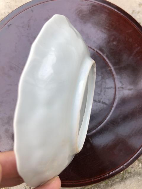 古玩陶瓷康熙折枝花卉盤拍賣,當前價格1500元