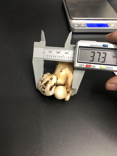 古玩玉器白玉石瑞獸擺件拍賣，當前價格88元