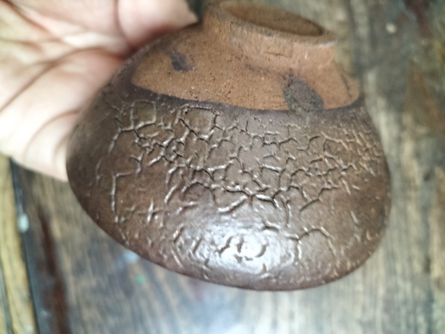 古玩陶瓷南宋建窯龜背盞拍賣，當前價格5600元