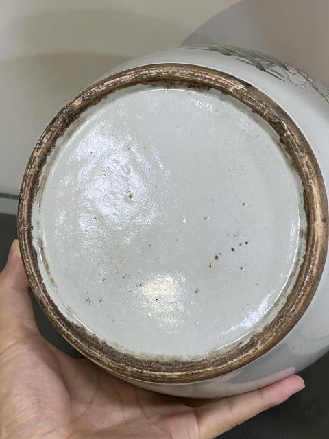 古玩陶瓷粉彩冬瓜罐拍賣，當前價格3288元