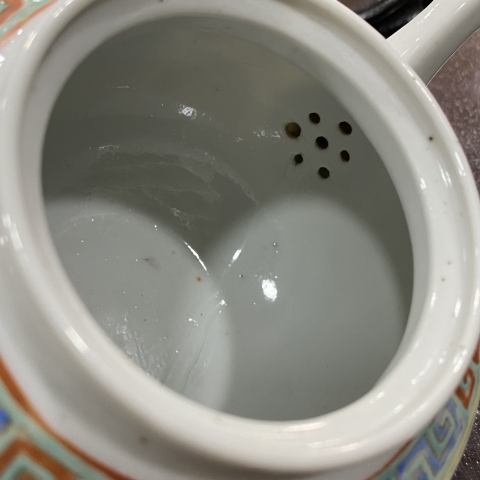 古玩陶瓷清末民初粉彩壺拍賣，當前價格1588元