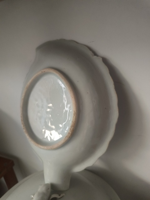 古玩陶瓷清乾隆·青花八寶(菲茨休)紋博古筆洗拍賣,當前價格1580元