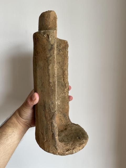 古玩陶瓷花卉紋印花瓦當(dāng)拍賣(mài),當(dāng)前價(jià)格1800元