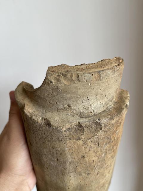 古玩陶瓷花卉紋印花瓦當(dāng)拍賣(mài),當(dāng)前價(jià)格1800元