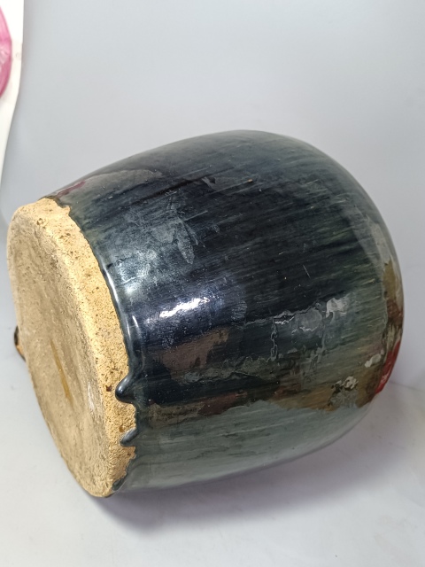 古玩陶瓷精美清代磁州窯系黑釉蓋罐拍賣,當前價格899元