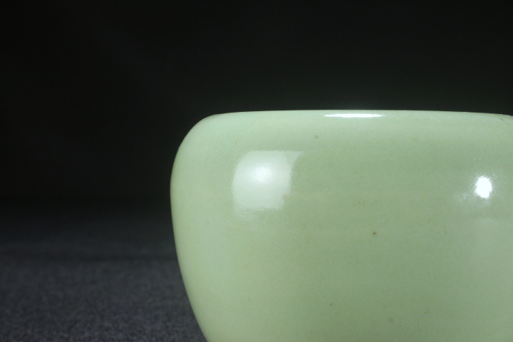 古玩陶瓷民國(guó)·綠釉洗拍賣(mài)，當(dāng)前價(jià)格2399元