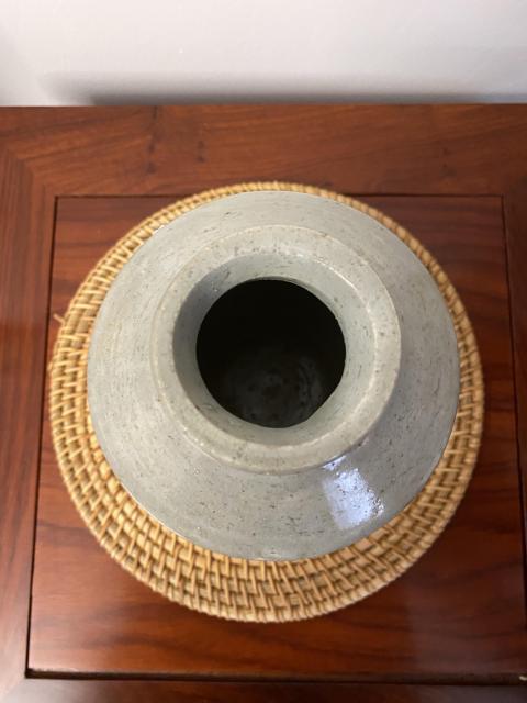古玩陶瓷明代龍泉窯系青瓷罐拍賣，當(dāng)前價格600元