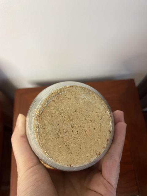 古玩陶瓷明代龍泉窯系青瓷罐拍賣，當(dāng)前價格600元