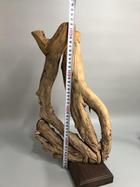 古玩雜項現代崖柏根雕造像作品拍賣，當前價格99元