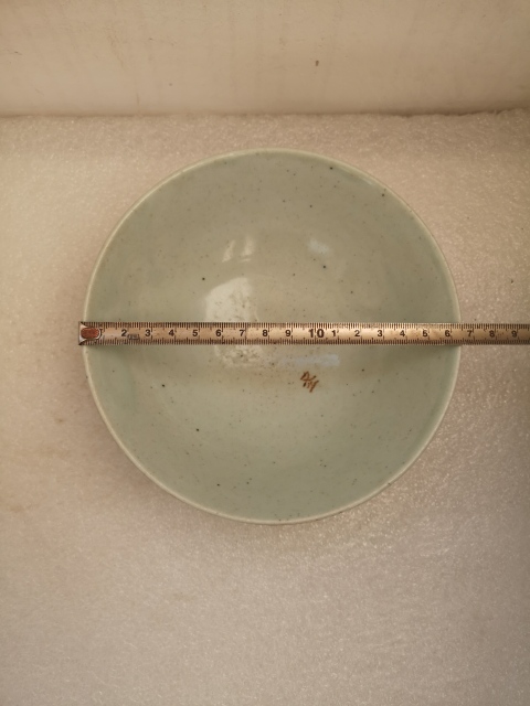 古玩陶瓷清代中期花卉紋青花碗拍賣,當前價格750元