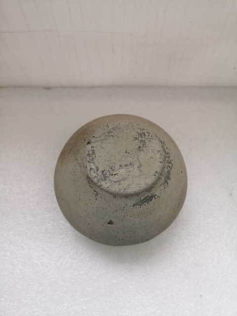 古玩陶瓷宋元灰陶印花罐拍賣,當前價格680元