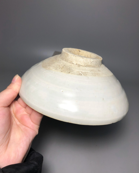 古玩陶瓷(元代)卵白釉碗拍賣,當前價格1288元