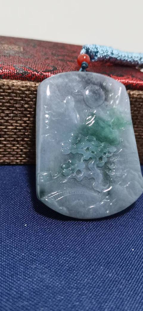 古玩玉器山水牌子拍賣，當前價格600元