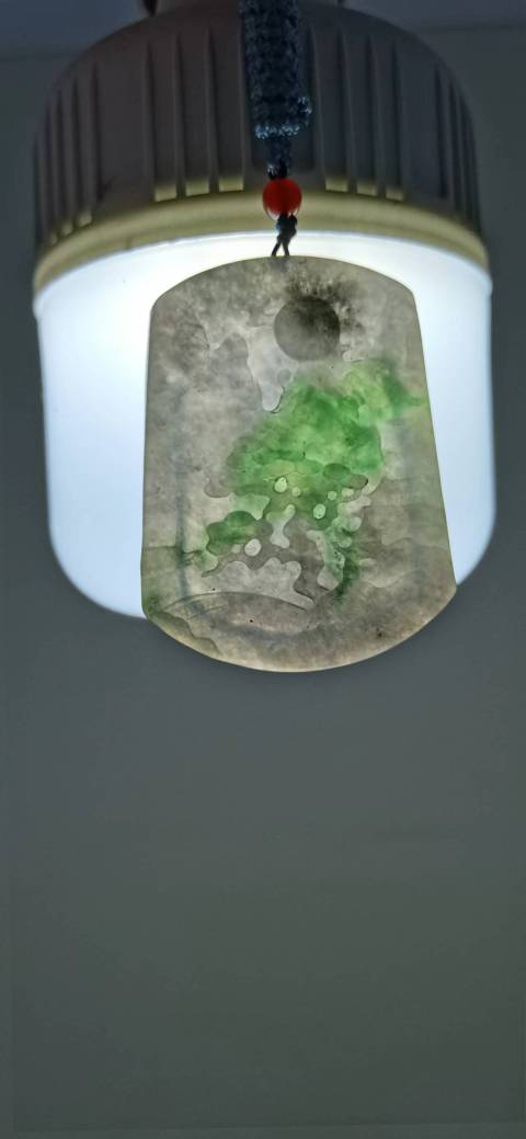 古玩玉器山水牌子拍賣，當前價格600元