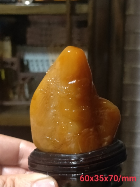古玩雜項田黃薄意山子擺件拍賣,當前價格158000元