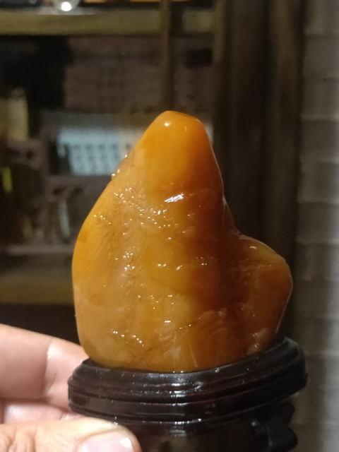古玩雜項田黃薄意山子擺件拍賣,當前價格158000元
