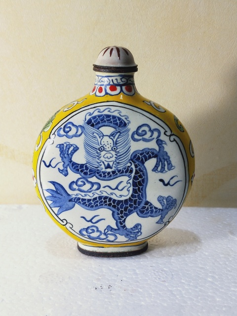 古玩雜項銅胎琺瑯彩鼻煙壺拍賣,當前價格286元