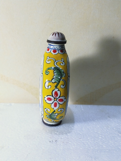 古玩雜項銅胎琺瑯彩鼻煙壺拍賣,當前價格286元