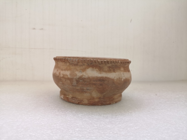 古玩陶瓷明末清初紅陶香爐拍賣，當前價格398元