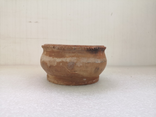 古玩陶瓷明末清初紅陶香爐拍賣，當前價格398元