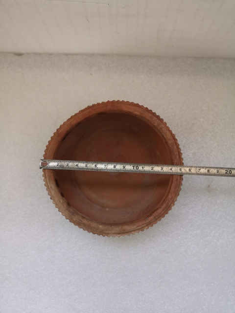 古玩陶瓷明末清初紅陶香爐拍賣，當前價格398元