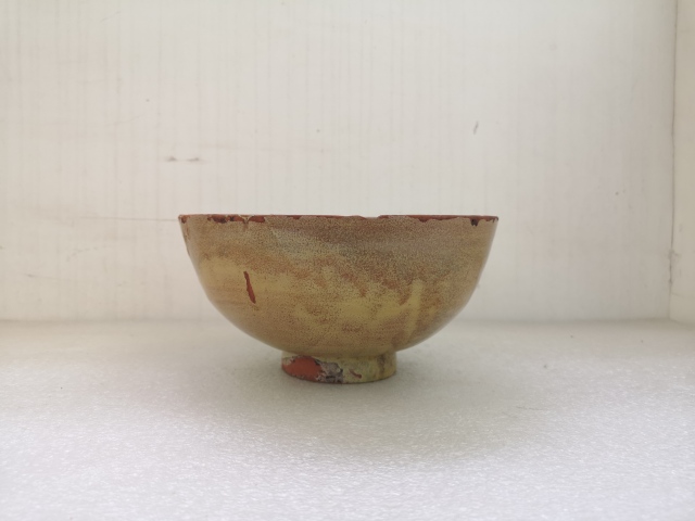古玩陶瓷元代窯變釉碗拍賣,當前價格580元