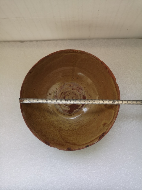 古玩陶瓷元代窯變釉碗拍賣,當前價格580元