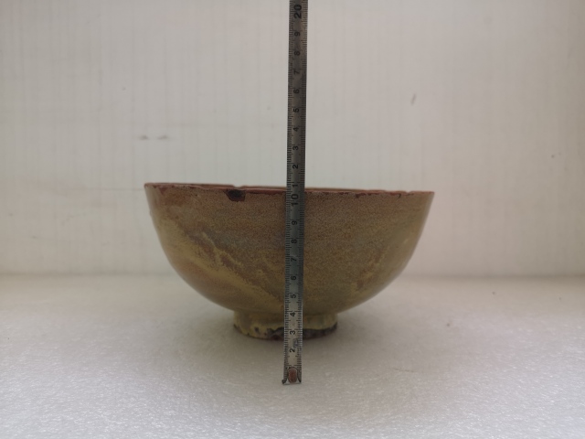 古玩陶瓷元代窯變釉碗拍賣,當前價格580元